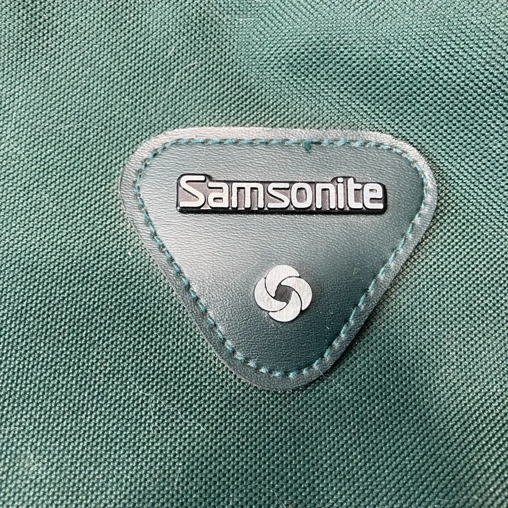 Samsonite Green Carry-On Shoulder Strap‎ Overnight Bag Suitcase 23